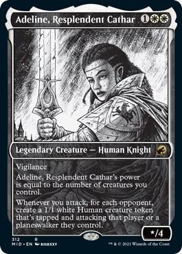 Adeline, Resplendent Cathar (Showcase) [Innistrad: Midnight Hunt] 312