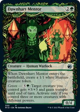Dawnhart Mentor (Showcase) [Innistrad: Midnight Hunt] 300