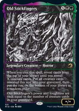 Old Stickfingers (Showcase) [Innistrad: Midnight Hunt] 321