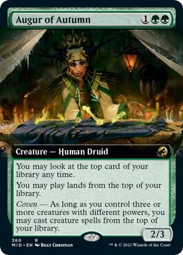 Augur of Autumn (Extended Art) [Innistrad: Midnight Hunt] 360