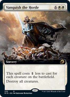 Vanquish the Horde (Extended Art) [Innistrad: Midnight Hunt] 333