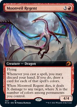 Moonveil Regent (Extended Art) [Innistrad: Midnight Hunt] 357