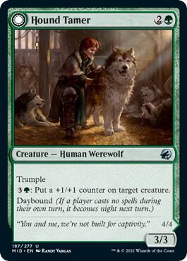 Hound Tamer [Innistrad: Midnight Hunt] 187