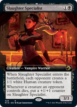 Slaughter Specialist (Extended Art) [Innistrad: Midnight Hunt] 349