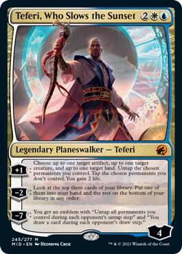 Teferi, Who Slows the Sunset [Innistrad: Midnight Hunt] 245