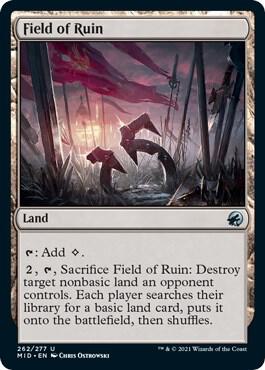 Field of Ruin [Innistrad: Midnight Hunt] 262