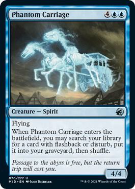 Phantom Carriage [Innistrad: Midnight Hunt] 70