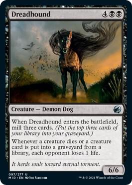 Dreadhound [Innistrad: Midnight Hunt] 97