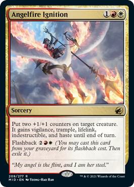 Angelfire Ignition [Innistrad: Midnight Hunt] 209
