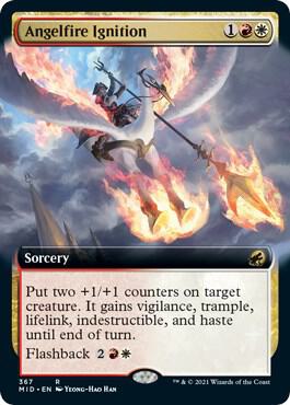 Angelfire Ignition (Extended Art) [Innistrad: Midnight Hunt] 367