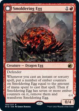 Smoldering Egg [Innistrad: Midnight Hunt] 159