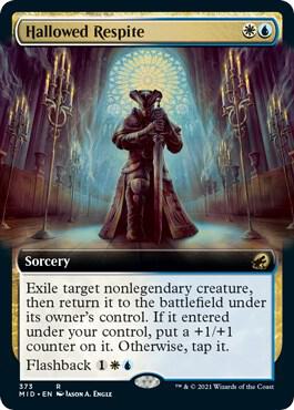 Hallowed Respite (Extended Art) [Innistrad: Midnight Hunt] 373
