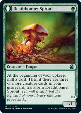 Deathbonnet Sprout [Innistrad: Midnight Hunt] 181