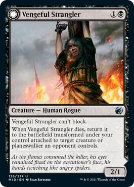 Vengeful Strangler [Innistrad: Midnight Hunt] 126