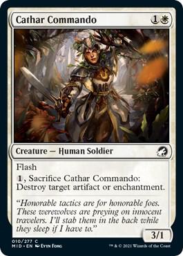Cathar Commando [Innistrad: Midnight Hunt] 10