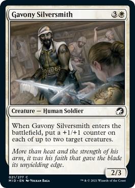 Gavony Silversmith [Innistrad: Midnight Hunt] 21