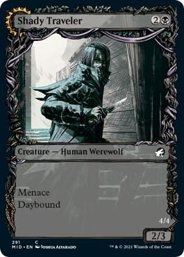 Shady Traveler (Showcase) [Innistrad: Midnight Hunt] 291