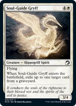 Soul-Guide Gryff [Innistrad: Midnight Hunt] 35