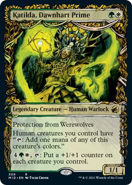 Katilda, Dawnhart Prime (Showcase) [Innistrad: Midnight Hunt] 309