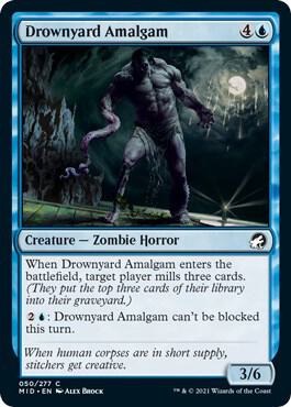 Drownyard Amalgam [Innistrad: Midnight Hunt] 50