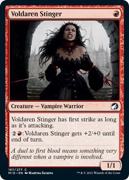 Voldaren Stinger [Innistrad: Midnight Hunt] 167