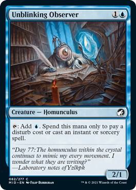 Unblinking Observer [Innistrad: Midnight Hunt] 82