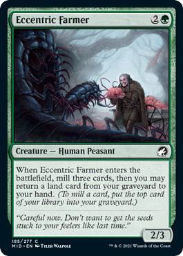 Eccentric Farmer [Innistrad: Midnight Hunt] 185