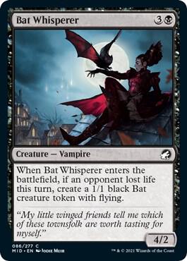 Bat Whisperer [Innistrad: Midnight Hunt] 86