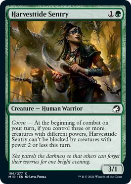 Harvesttide Sentry [Innistrad: Midnight Hunt] 186