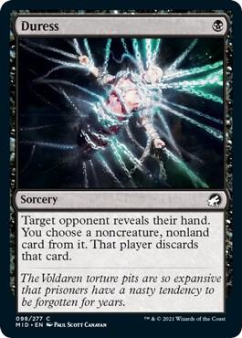 Duress [Innistrad: Midnight Hunt] 98