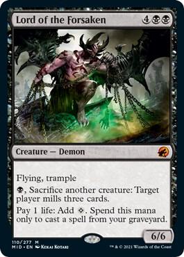Lord of the Forsaken [Innistrad: Midnight Hunt] 110
