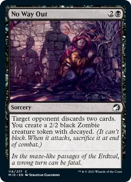 No Way Out [Innistrad: Midnight Hunt] 116