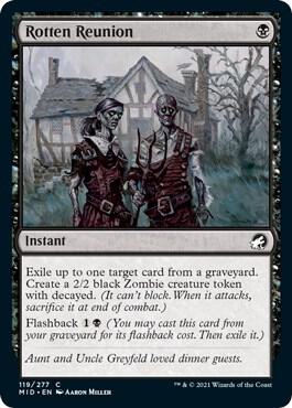 Rotten Reunion [Innistrad: Midnight Hunt] 119