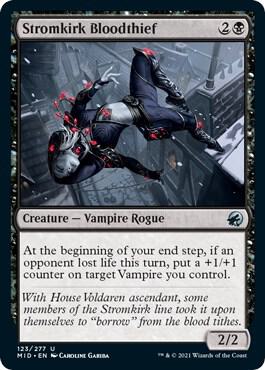 Stromkirk Bloodthief [Innistrad: Midnight Hunt] 123