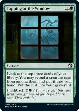 Tapping at the Window [Innistrad: Midnight Hunt] 201