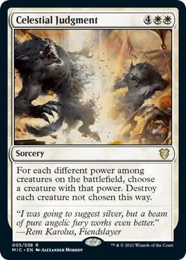 Celestial Judgment [Commander: Innistrad: Midnight Hunt] 5