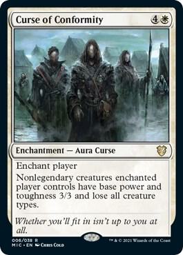 Curse of Conformity [Commander: Innistrad: Midnight Hunt] 6