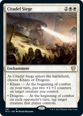 Citadel Siege [Commander: Innistrad: Midnight Hunt] 81