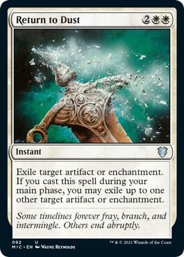 Return to Dust [Commander: Innistrad: Midnight Hunt] 92