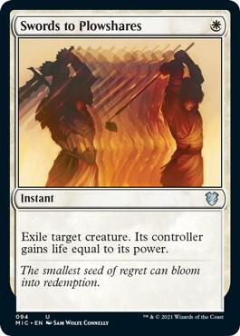 Swords to Plowshares [Commander: Innistrad: Midnight Hunt] 94