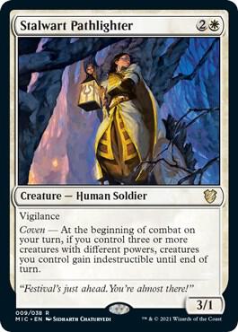 Stalwart Pathlighter [Commander: Innistrad: Midnight Hunt] 9