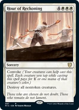 Hour of Reckoning [Commander: Innistrad: Midnight Hunt] 87