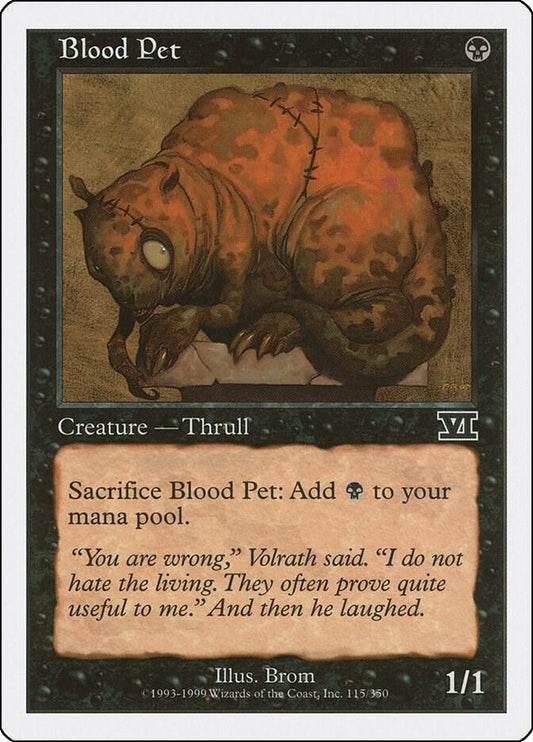 Blood Pet [Classic Sixth Edition] 115