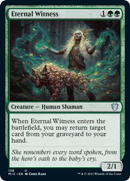 Eternal Witness [Commander: Innistrad: Midnight Hunt] 138
