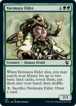 Yavimaya Elder [Commander: Innistrad: Midnight Hunt] 147