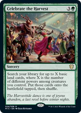 Celebrate the Harvest [Commander: Innistrad: Midnight Hunt] 24