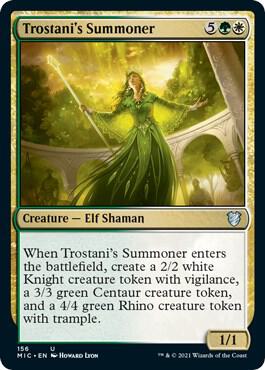 Trostani's Summoner [Commander: Innistrad: Midnight Hunt] 156