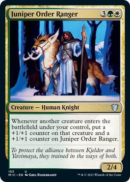 Juniper Order Ranger [Commander: Innistrad: Midnight Hunt] 153
