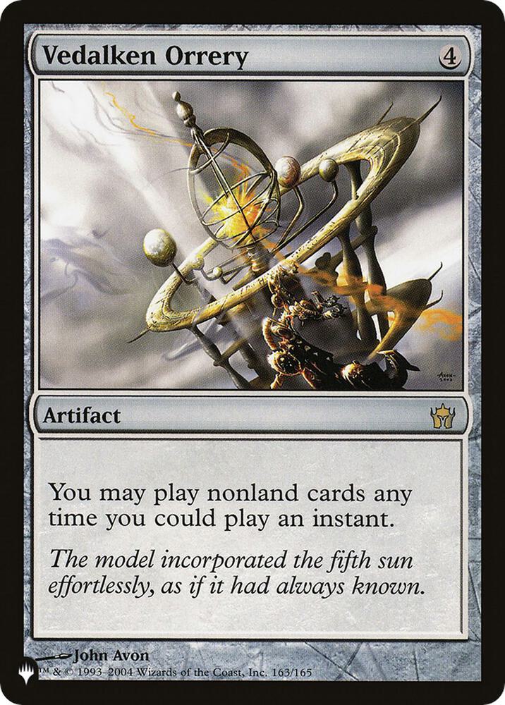Vedalken Orrery [The List Reprints] 163/165