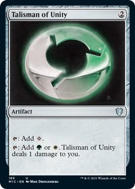 Talisman of Unity [Commander: Innistrad: Midnight Hunt] 165